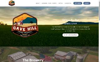 Cave Hill Farms Brewery website
