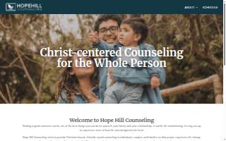 Hope Hill Counseling website