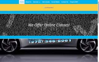 Lee Driving School website