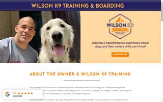 Wilson K9 Training website