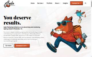Agile Marketing Collective of Salem website