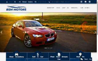 BSM Motors LLC website
