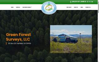 Green Forest Surveys website