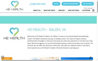 H2 Health- Salem website