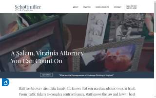 Schottmiller Law Office website