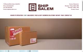 Ship Salem website