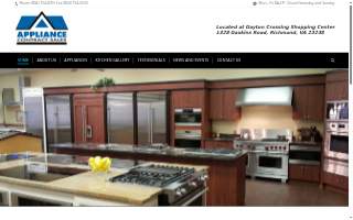 Appliance Contract Sales website