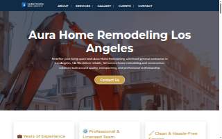 AURA Salon & Spa website