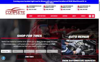Complete Automotive of Richmond website