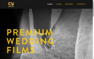 CY Wedding Films website