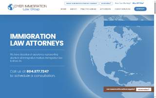 Dyer Immigration Law Group, P.C. website