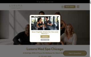 Luxura Aesthetic Medical Spa website