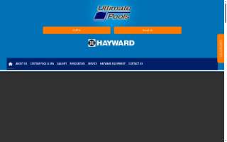 Ultimate Pools website