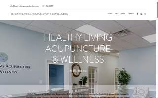 Healthy Living Acupuncture & Wellness website