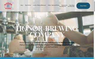 Honor Brewing Company - Chantilly Private Event Space website