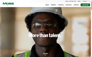 MOSS Building & Design website