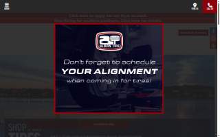 Alban Tire of Springfield website