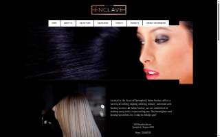 Salon Enclave website
