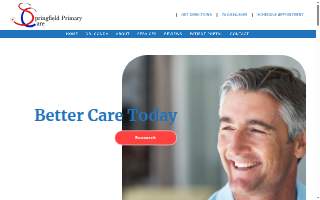 Springfield Primary Care website