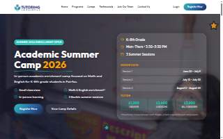 Tutoring In Fairfax - Math and English Tutoring Services of Springfield website