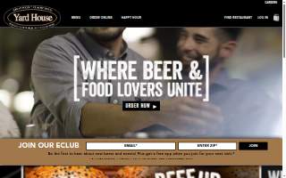 Yard House of Springfield website