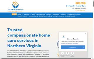 Care with Dignity at Home LLC website