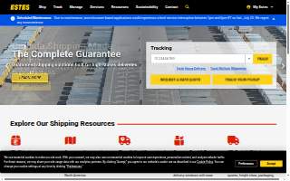 Estes Express Lines of Stafford website