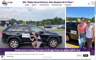 JTTW Driving Academy website