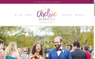 Chelsie Gordon Photography website