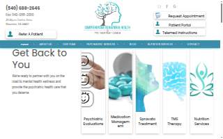 Comprehensive Behavioral Health website