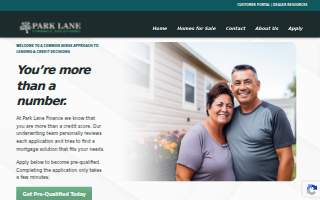 Park Lane Finance website