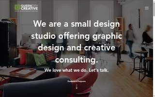 Queen City Creative website