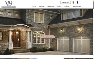 Valley Garage Doors website