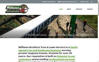 Williams Brothers Tree & Lawn Service website
