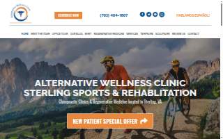 Alternative Wellness Clinic website