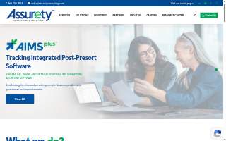 Assurety Consulting & Solutions Inc. website