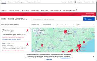 Bank of America Financial Center website