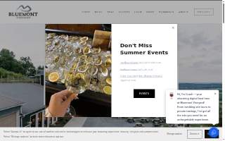 Bluemont Vineyard website