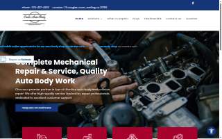 Circle Auto Body of Sterling website