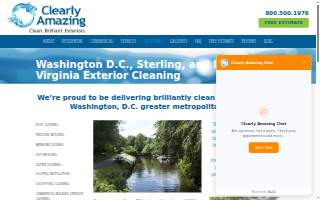 Clearly Amazing of Sterling website