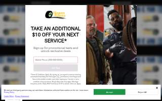 Hogan & Sons Tire & Auto website