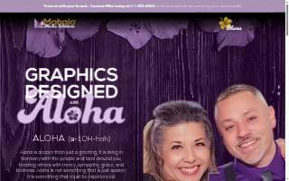 Mahalo Media Solutions website