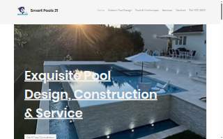 Smart Pools 21 website