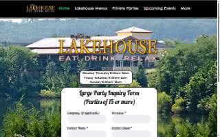 The Bungalow Lakehouse website