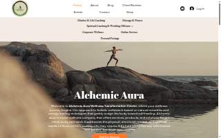 Alchemic Aura Wellness, LLC website