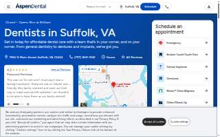 Aspen Dental - Suffolk website