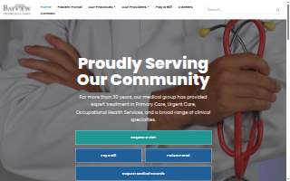 Bayview NowCare Urgent Care-Suffolk website