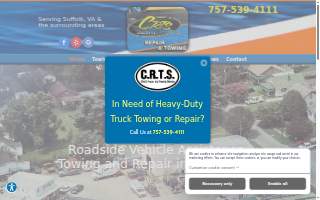 Chip's Repair and Towing Service website