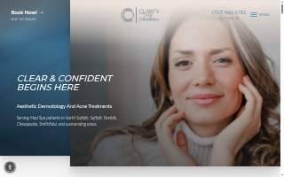 Clarity Acne & Aesthetics website