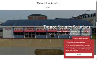 Tweeds Locksmith of Suffolk website